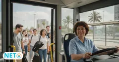 נהג/ת אוטובוס · משרה בתחום תחבורה ורכב · נטו לוח דרושים חינם