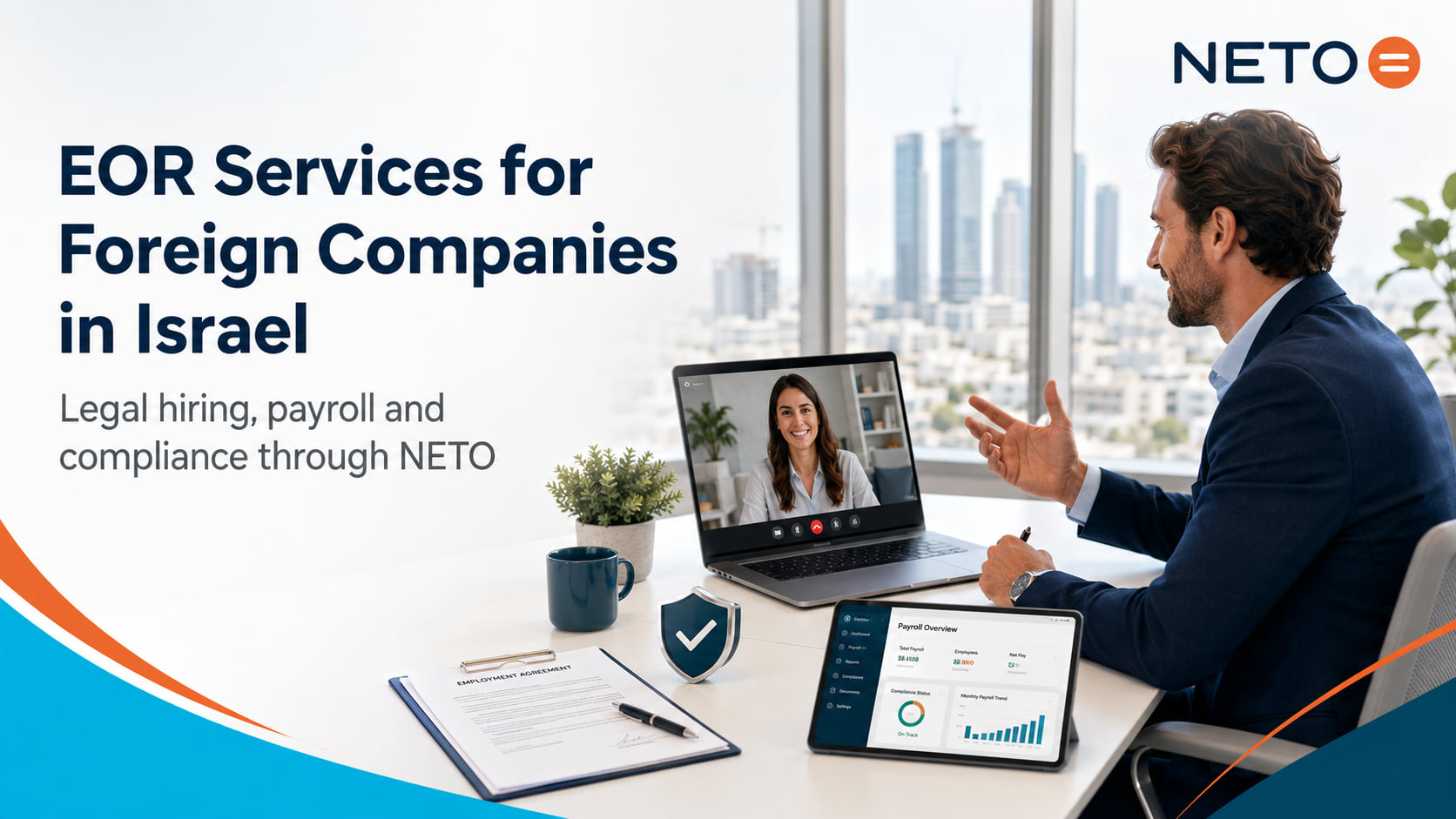 EOR services for foreign companies in Israel · NETO employs your team under licence 1565