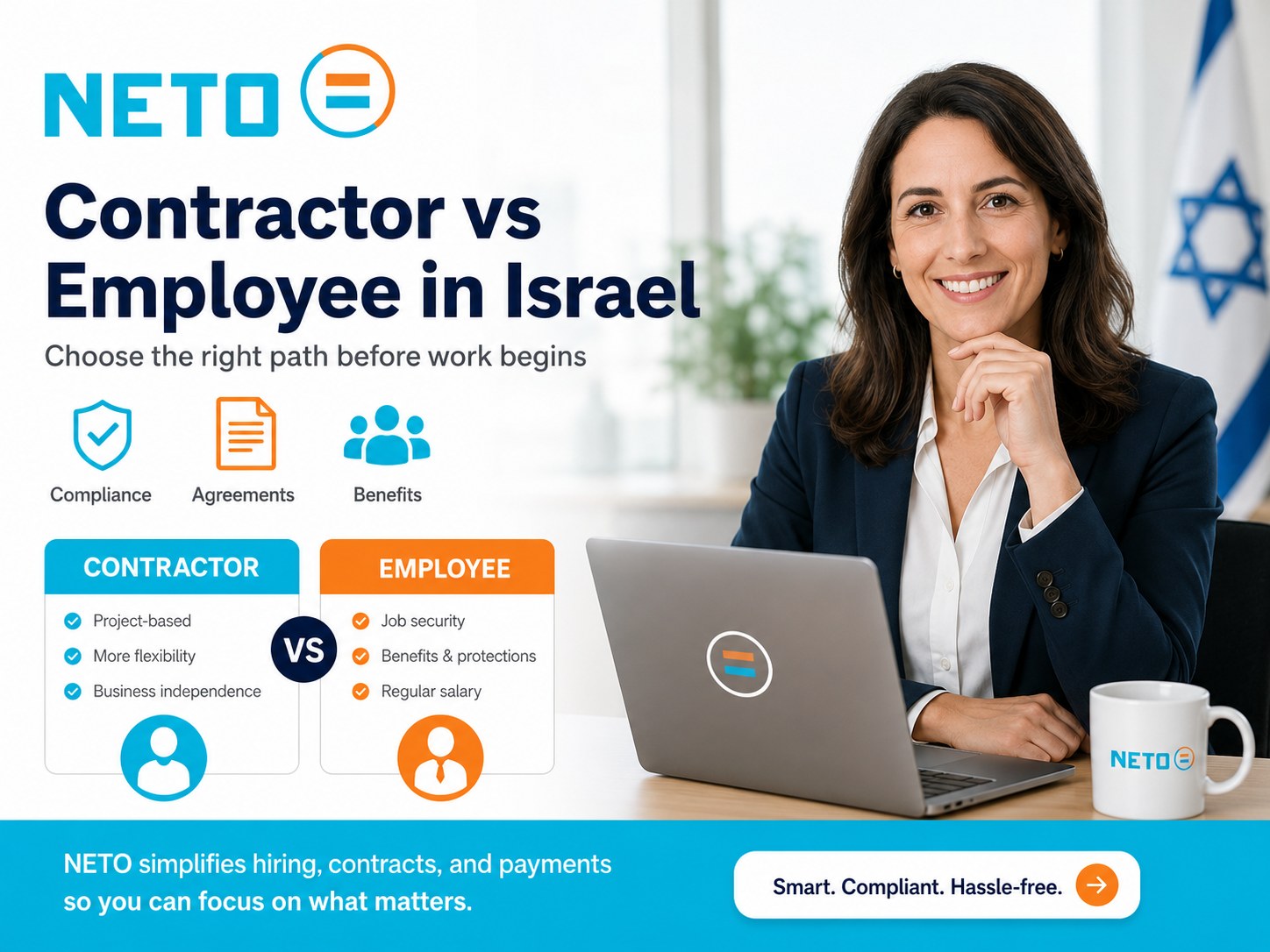 האם חוקי לעבוד דרך חברות שמוציאות חשבונית עבורך?