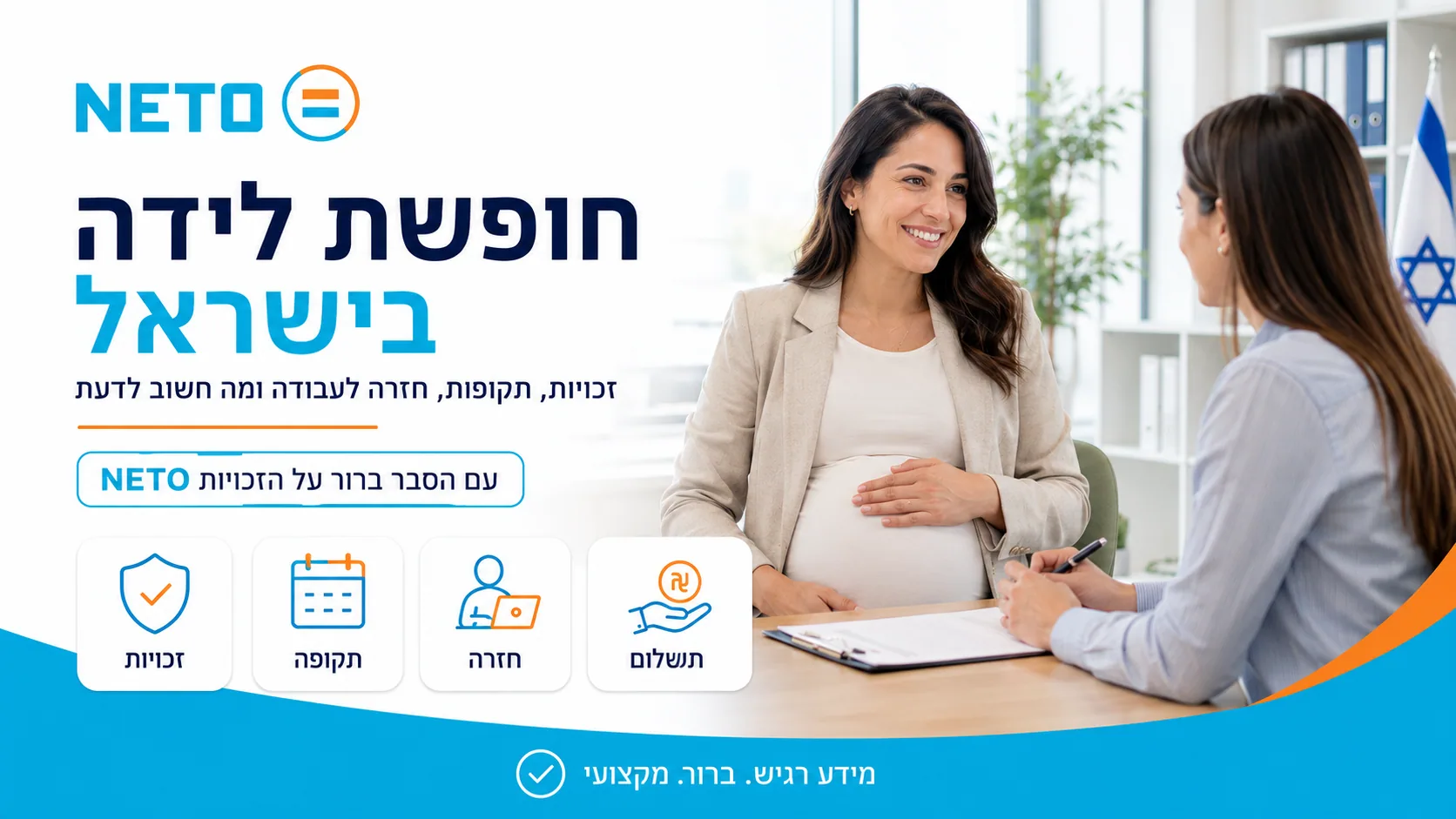 חופשת לידה בישראל · תקופת לידה והורות, דמי לידה וזכויות הורים