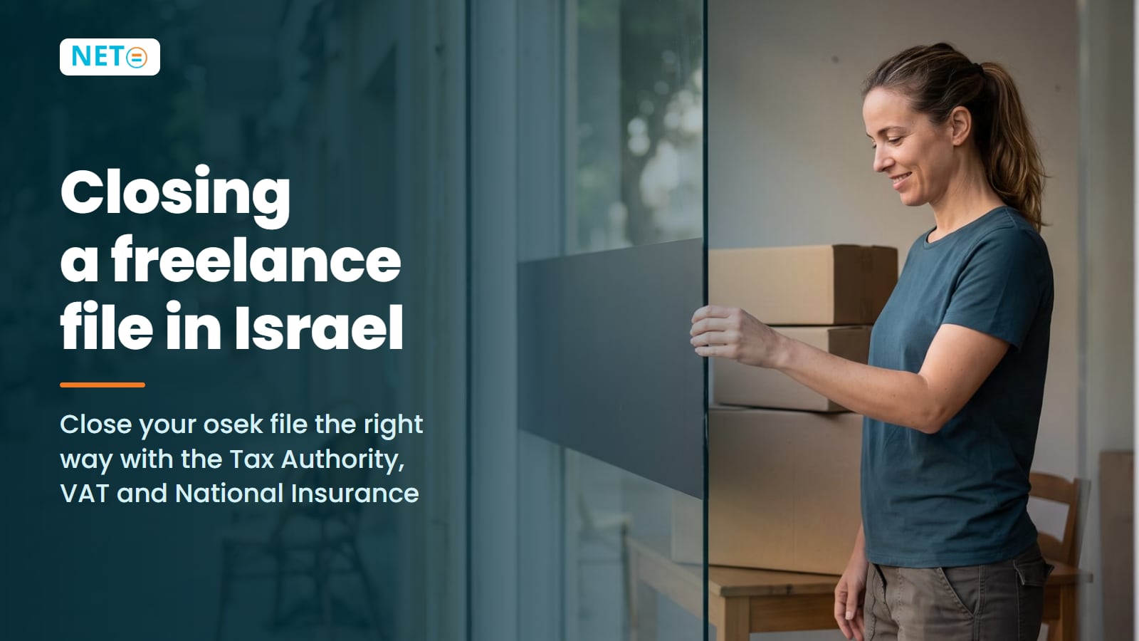 Closing a Freelance Tax File in Israel · 2026 Guide · NETO ("נטו עבודה")