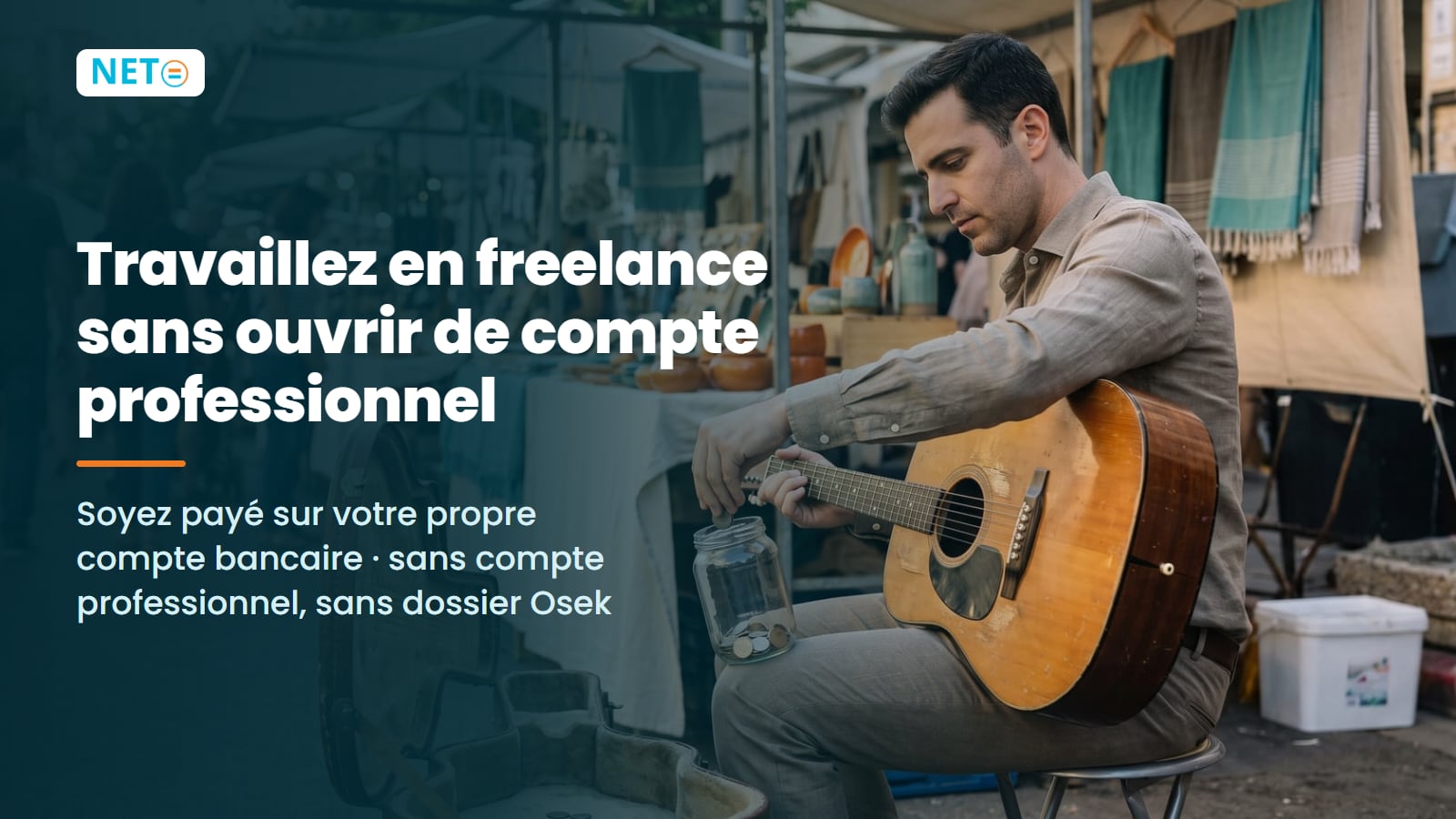 Freelance sans ouvrir de compte professionnel en Israël · NETO ("נטו עבודה")