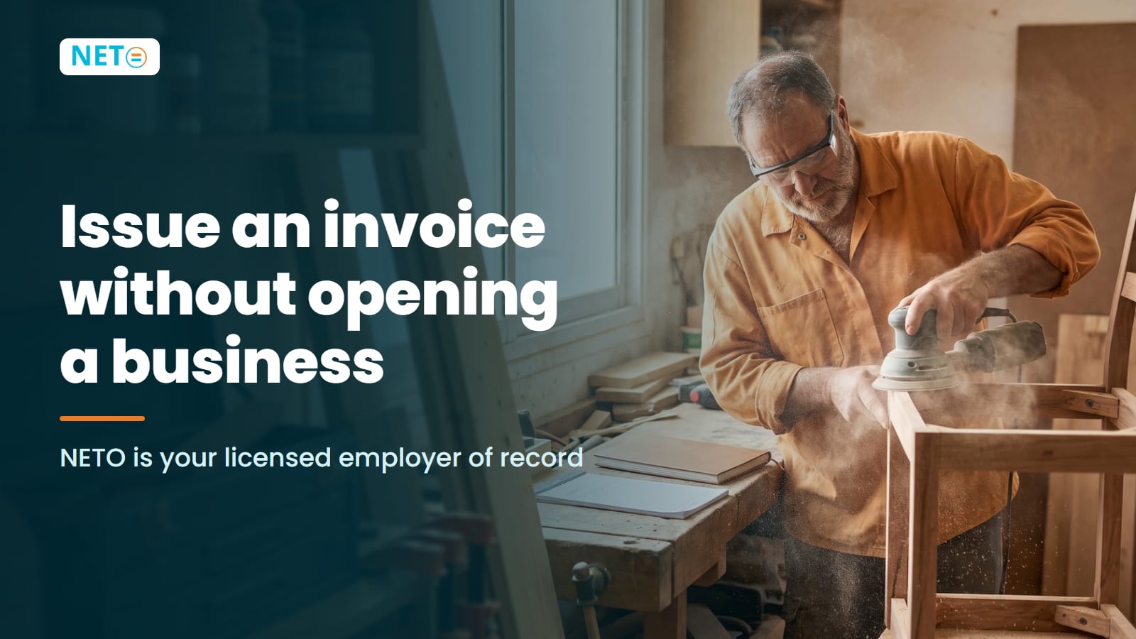 Issue an Invoice Without a Business · Legal Freelance Billing · NETO ("נטו עבודה")