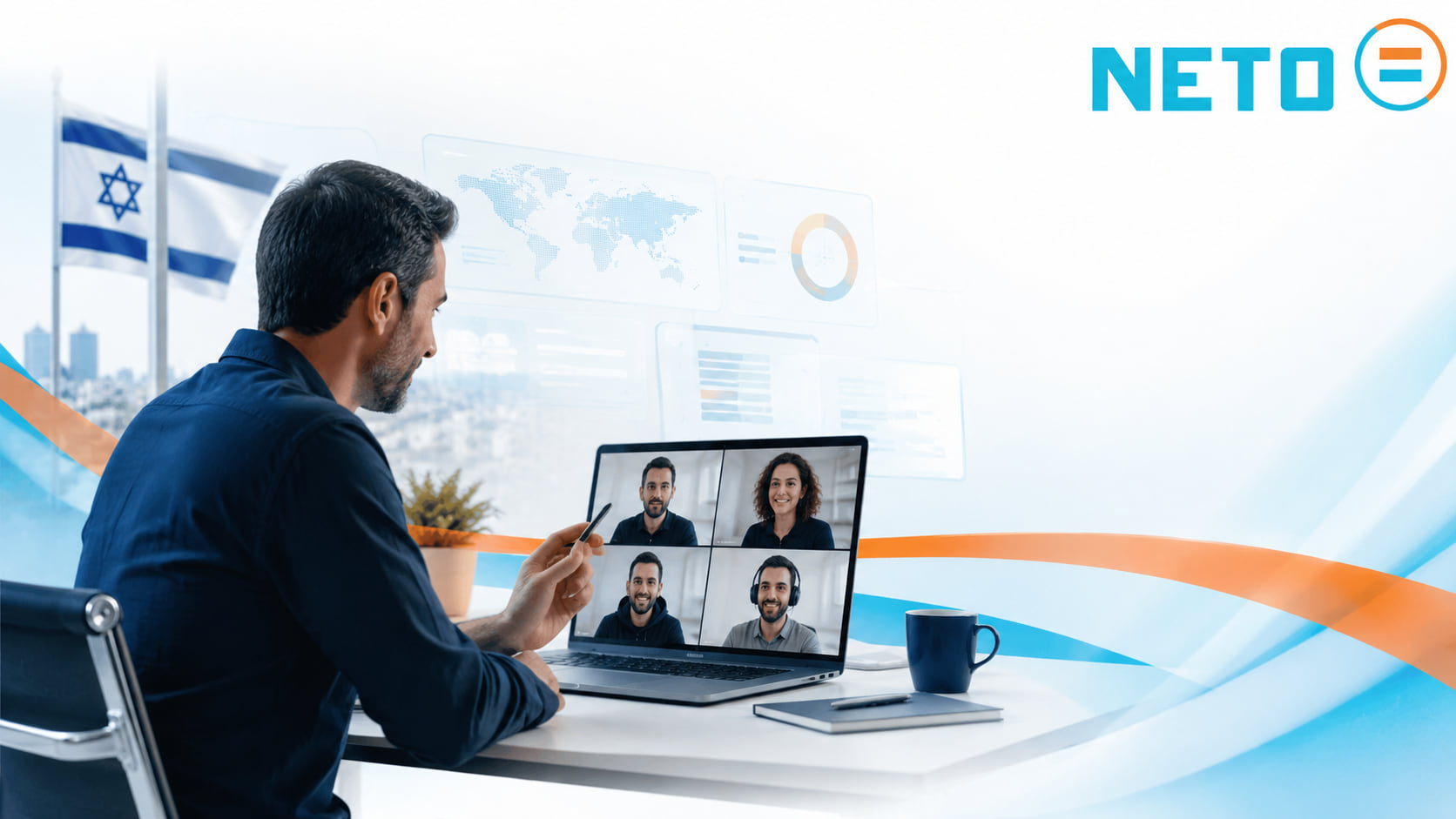 בניית צוות טכנולוגי מרוחק בישראל עם NETO &middot; העסקה ושכר מורשים למעסיקים זרים